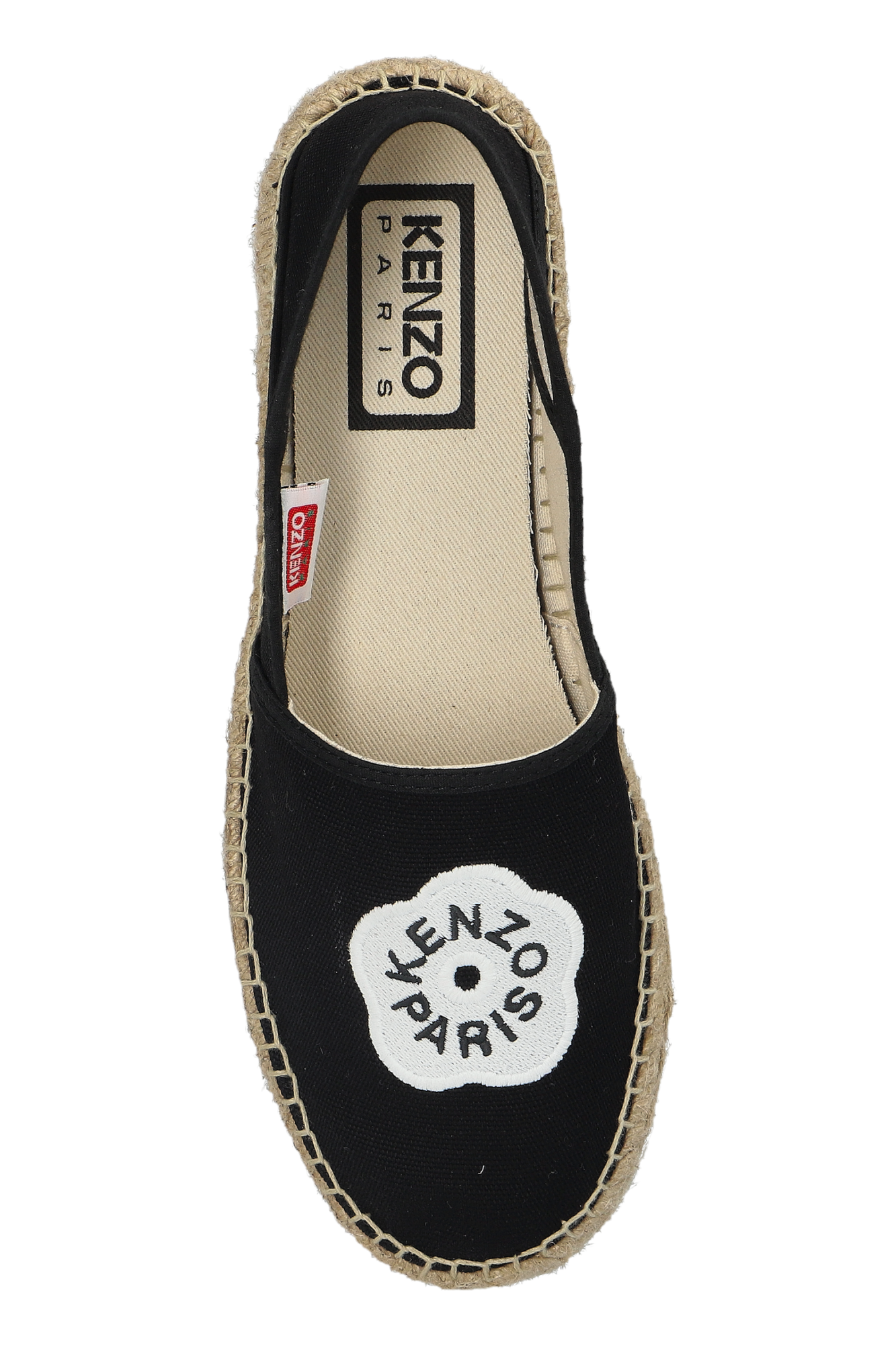 Black Espadrilles with logo Kenzo Vitkac Canada
